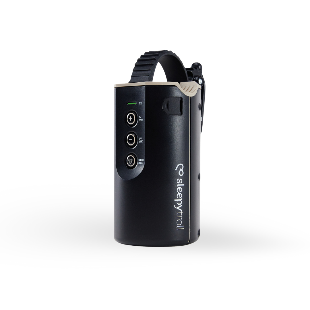 Sleepytroll Baby Rocker Gen 2 - Automatic Stroller Rocker in black.