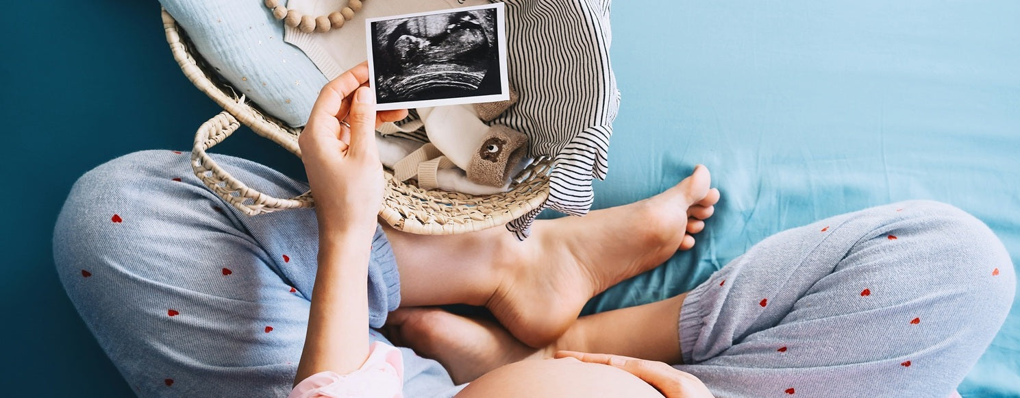 Mother waiting for birth to come