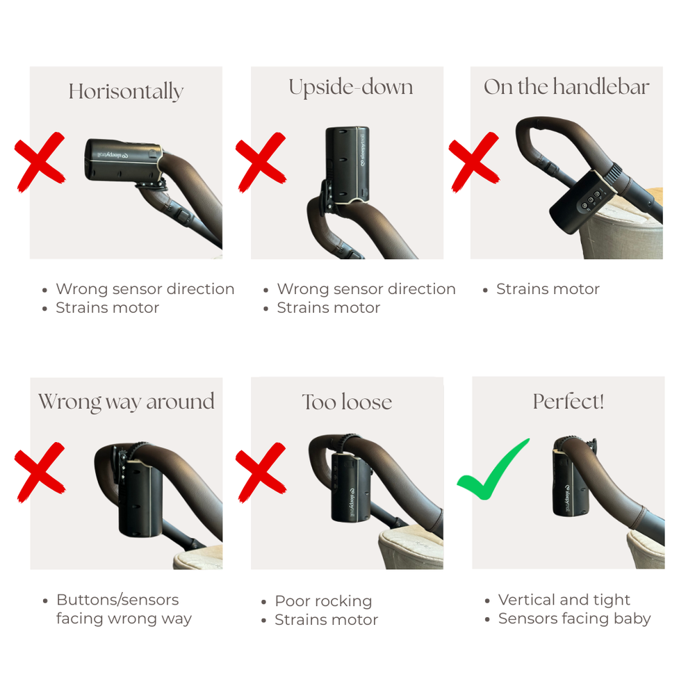 Stroller Rocker Gen 2 - Gentle Rocking | Sleepytroll US